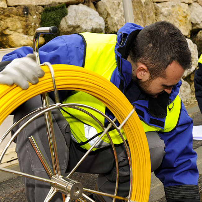 installation fibre optique